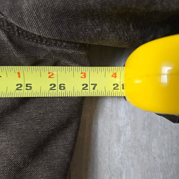 VTG Early 00s Mocha Brown Distressed Carhartt Arctic Work Jacket XL Tall - Picture 11 of 14